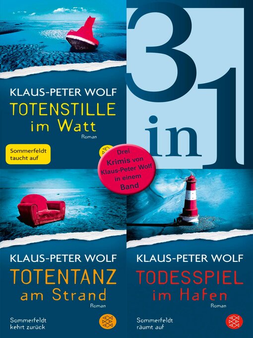 Title details for Totenstille im Watt / Totentanz am Strand / Todesspiel im Hafen--Drei Ostfriesenkrimis in einem Band by Klaus-Peter Wolf - Wait list